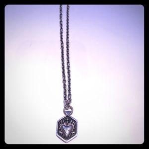 Beautiful silver necklace